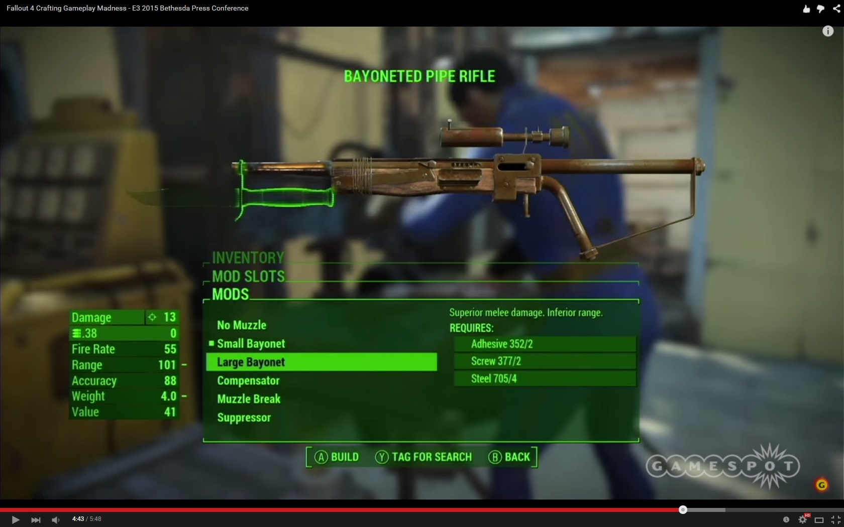 Fallout 4 bladed melee perk overhaul